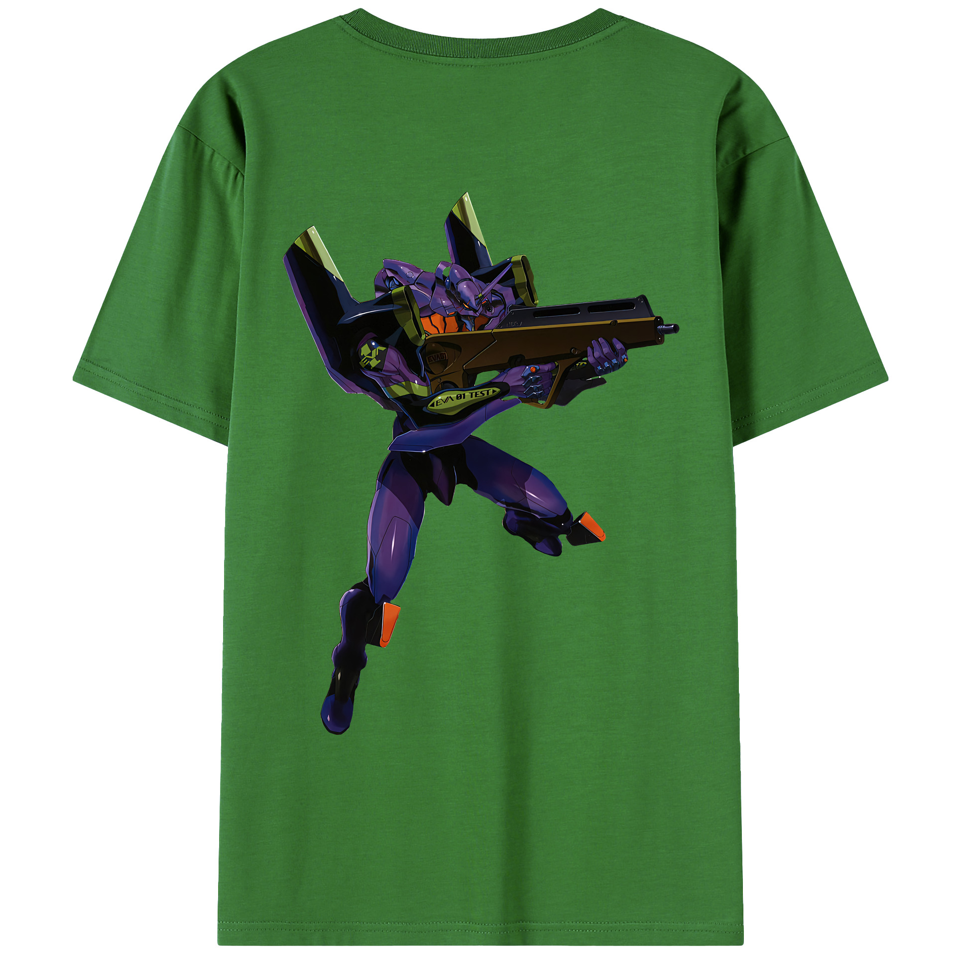 （画像用） EVA 新世紀エヴァンゲリオン レディース半袖Tシャツ(バックプリント)